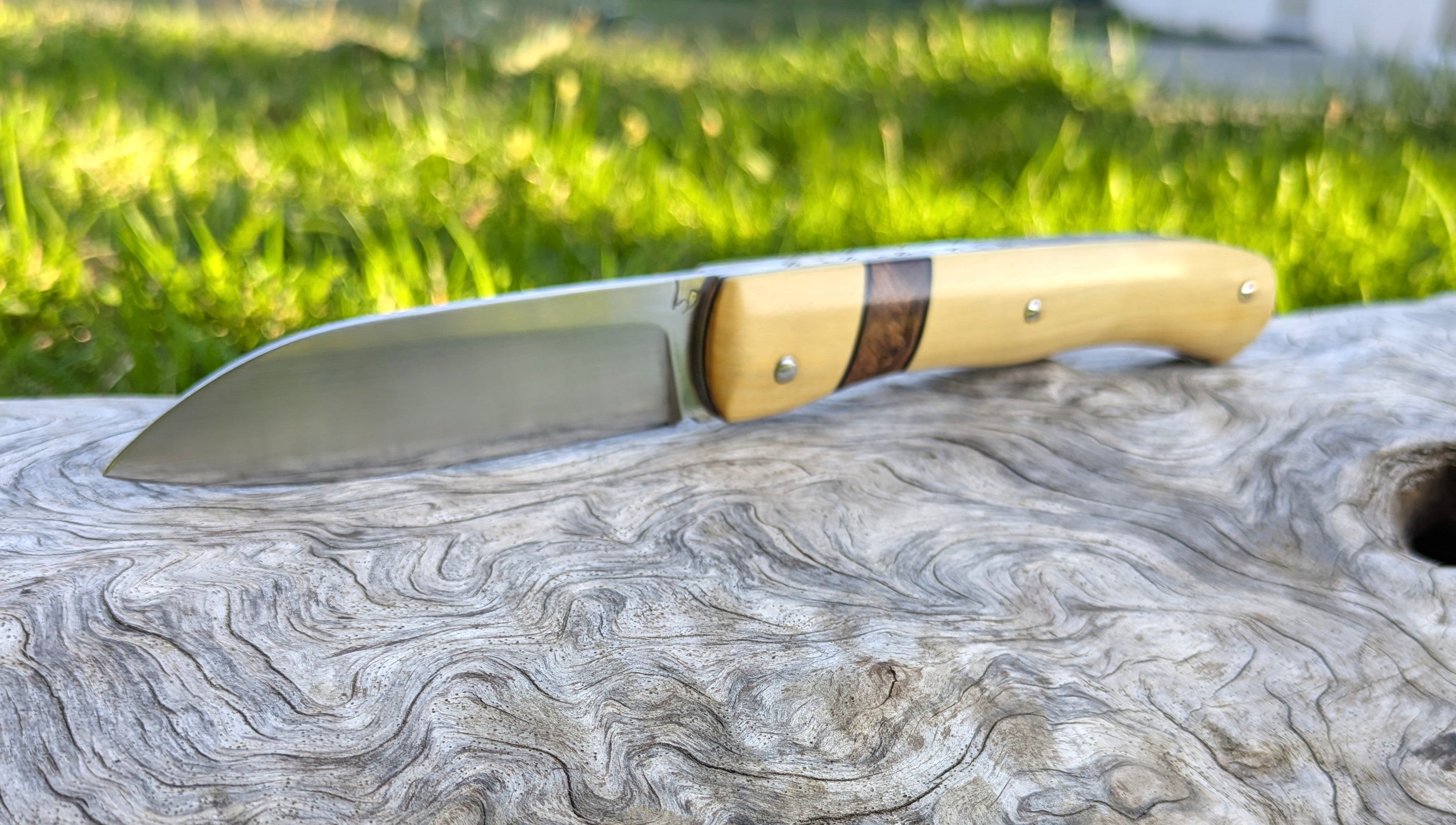 Couteau de poche pliant artisanal | Le Forézien