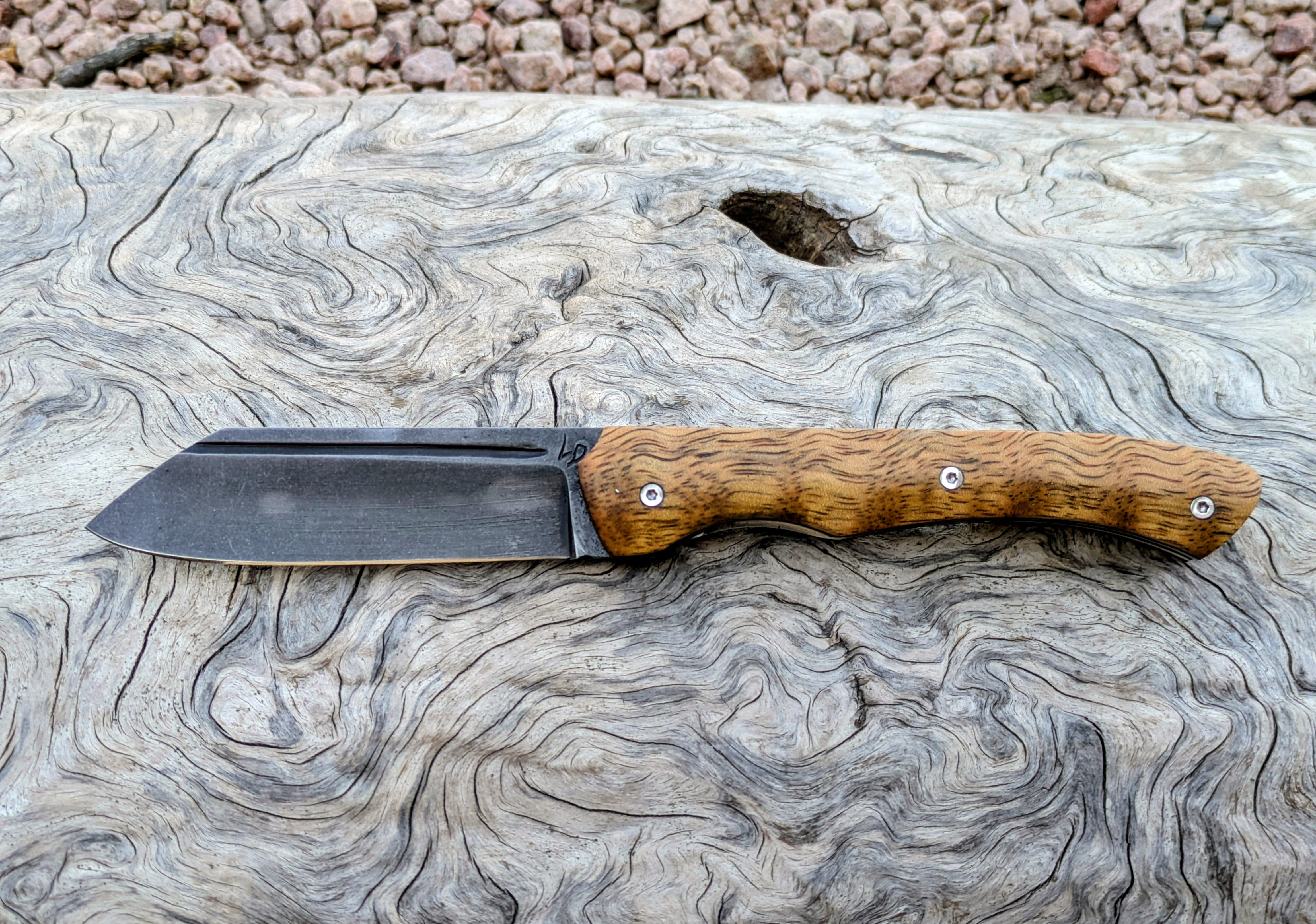 Couteau Pliant Artisanal | le Baku