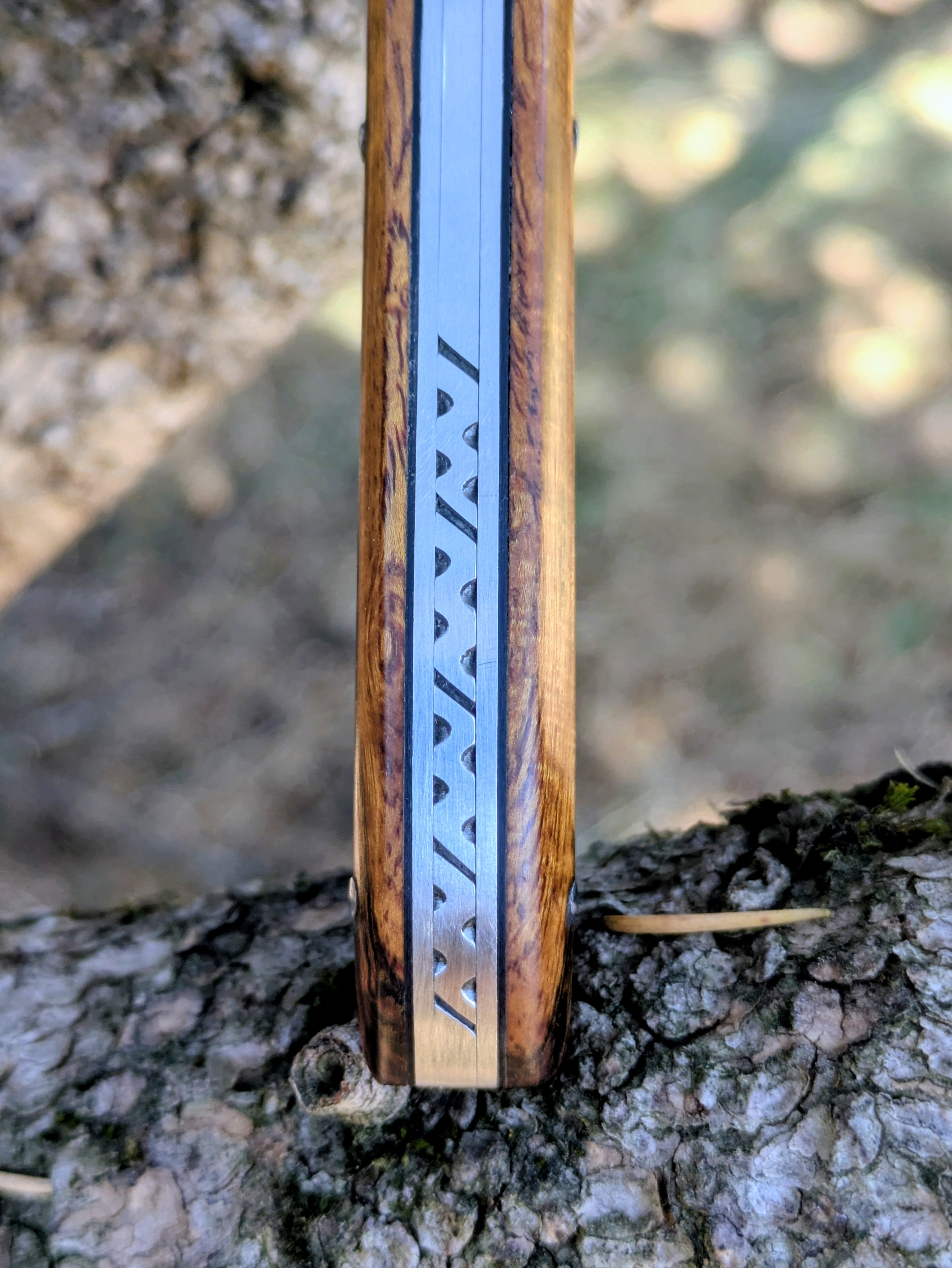 Couteau Pliant Artisanal | le Ryu Cran Forcé