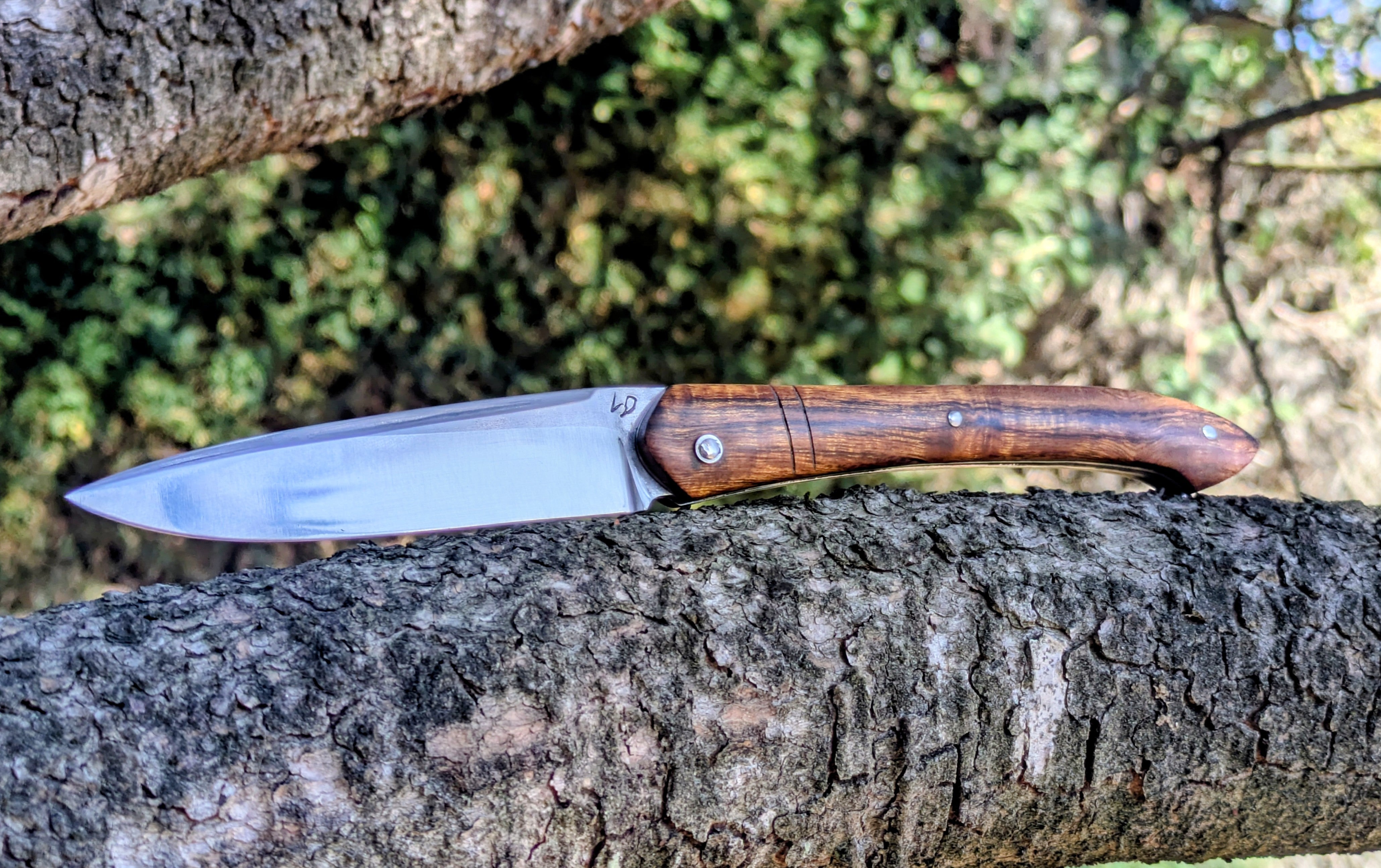 Couteau Pliant Artisanal | le Ryu Cran Forcé