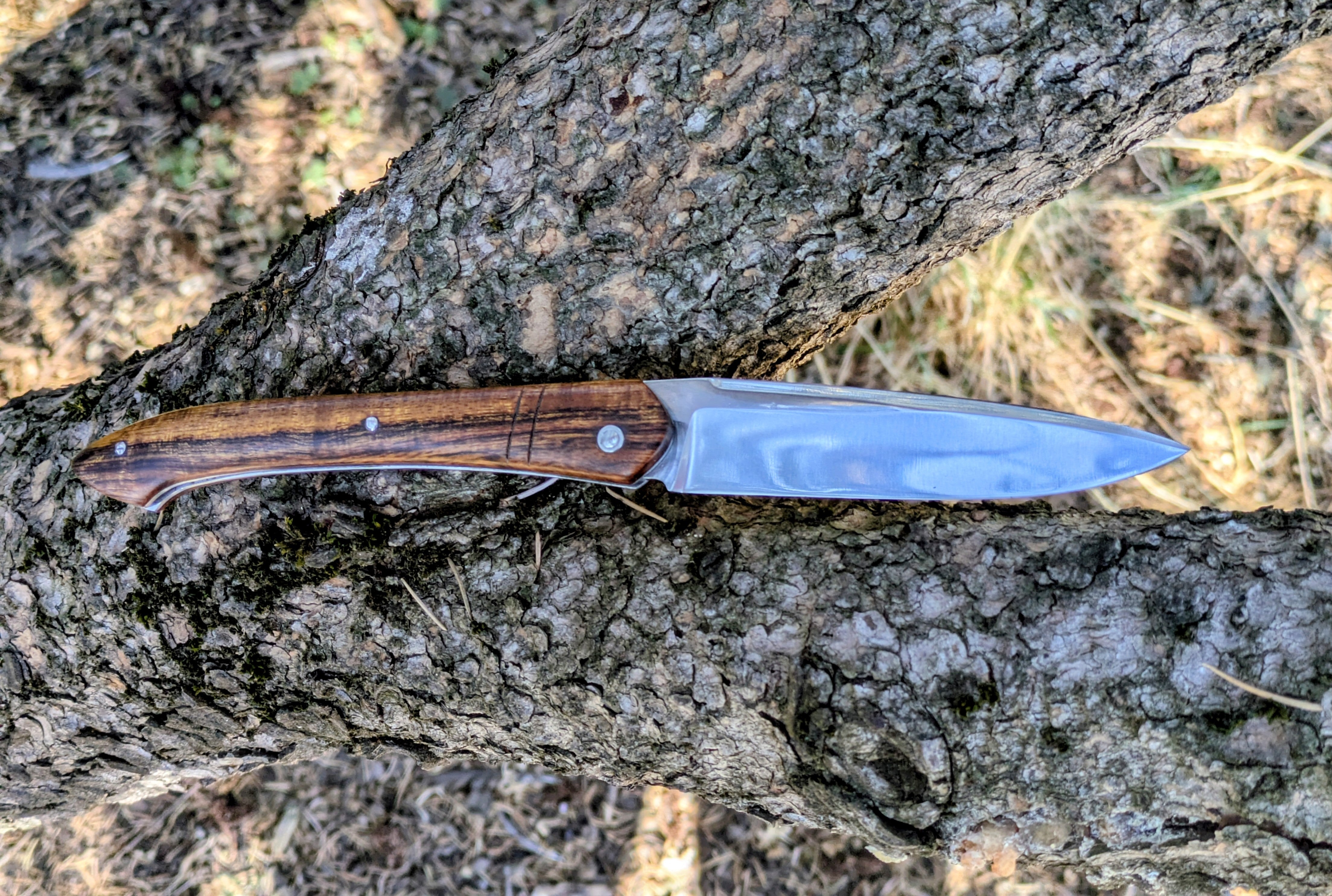 Couteau Pliant Artisanal | le Ryu Cran Forcé