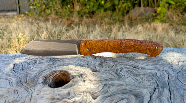 Couteau de poche pliant artisanal | Le Forézien