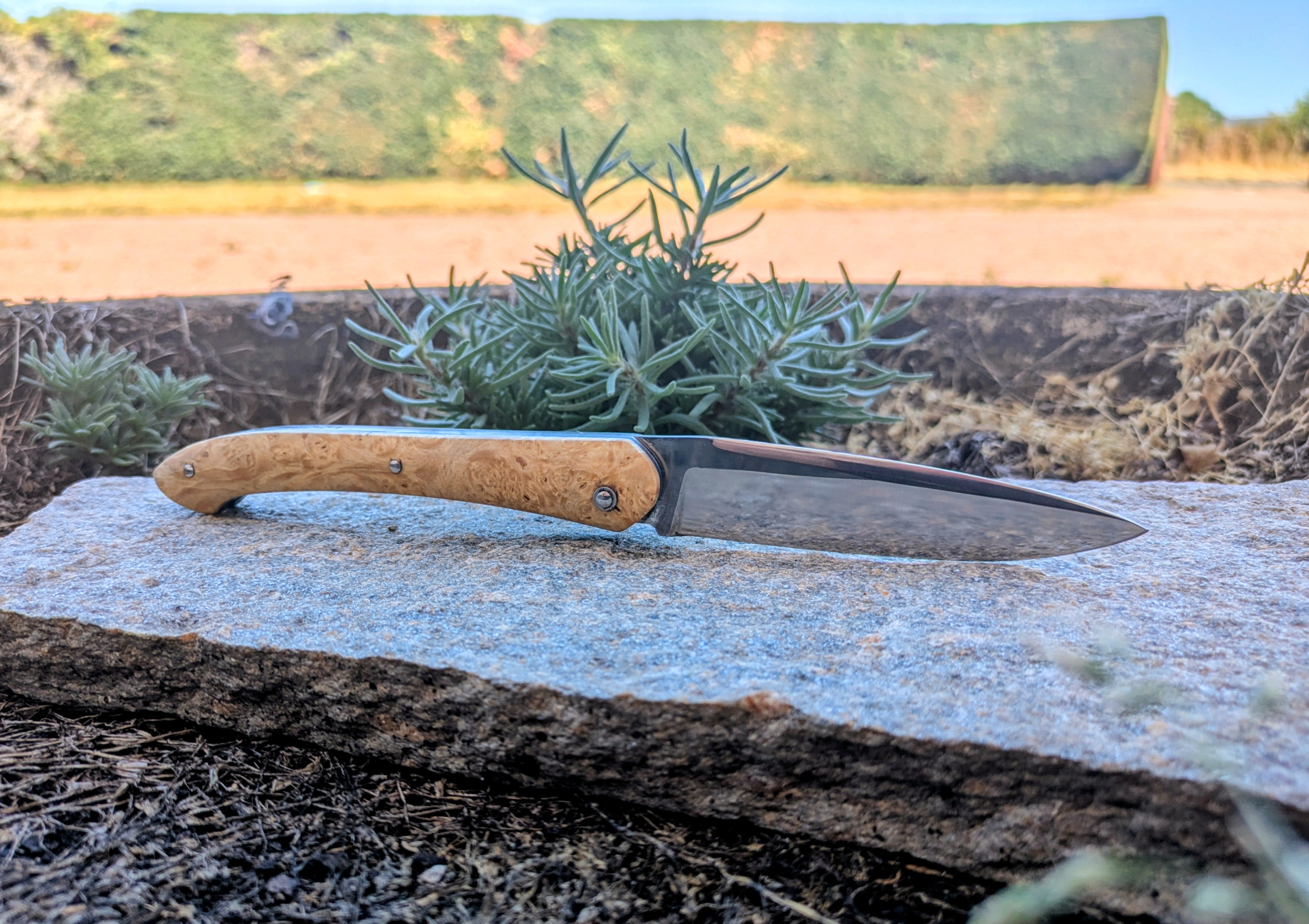 Couteau Pliant Artisanal | le Ryu Cran Forcé