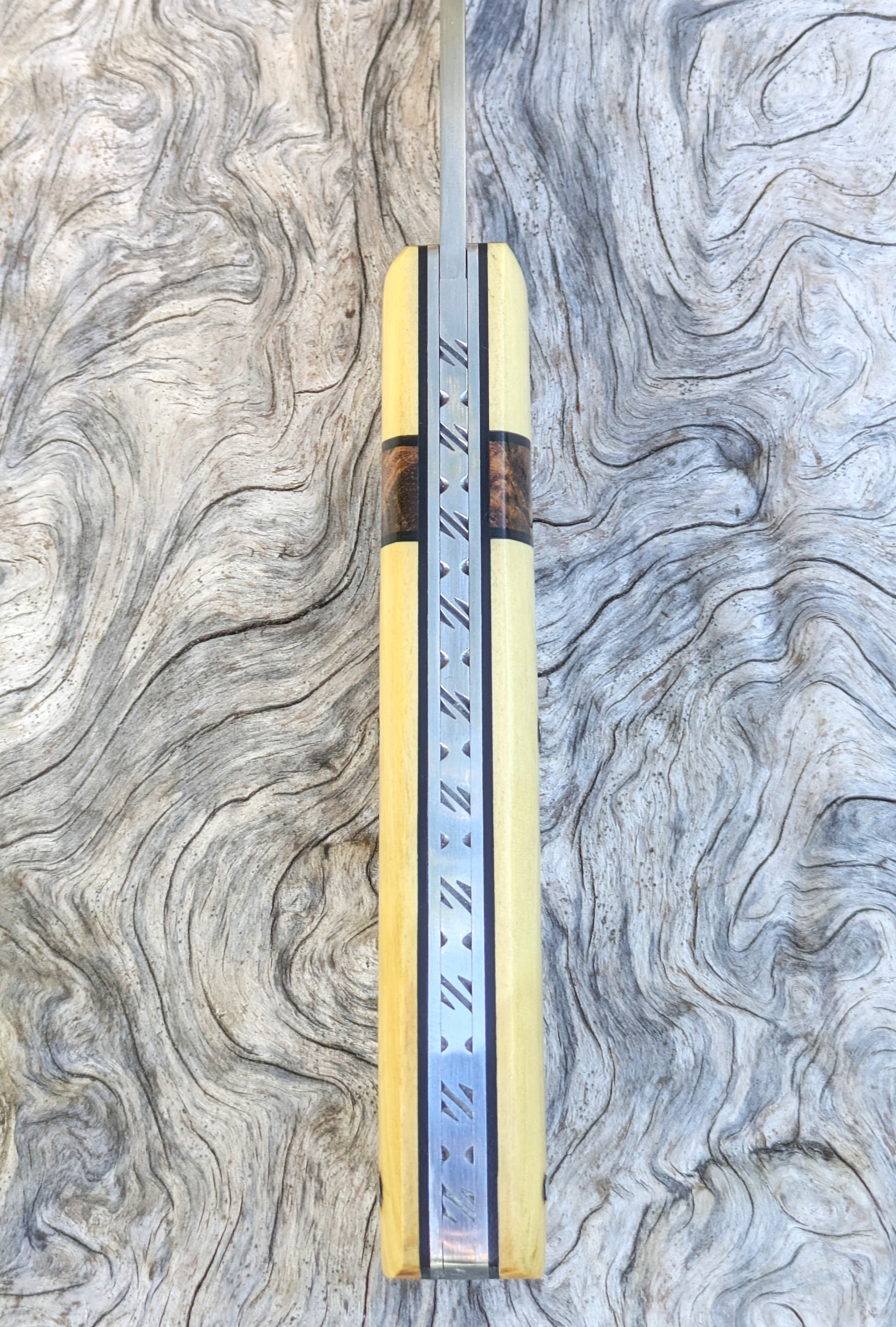 Couteau de poche pliant artisanal | Le Forézien