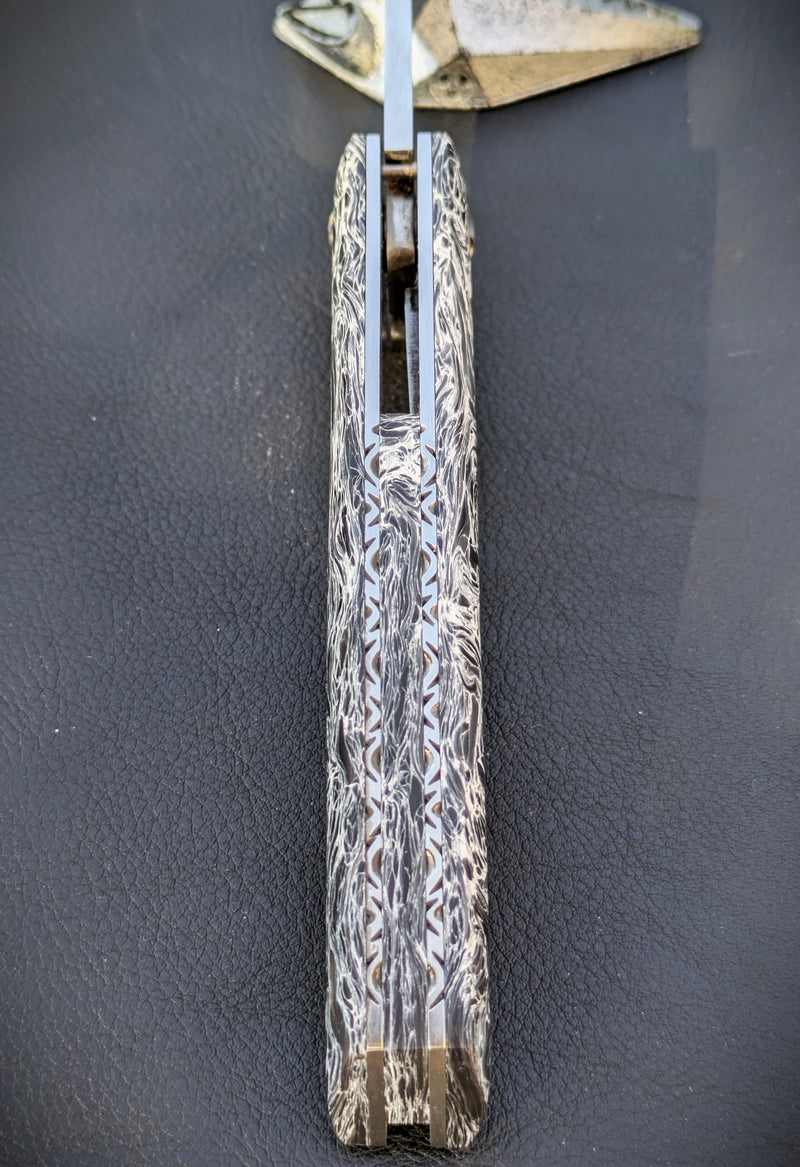 Couteau Pliant Artisanal | le Grasshopper