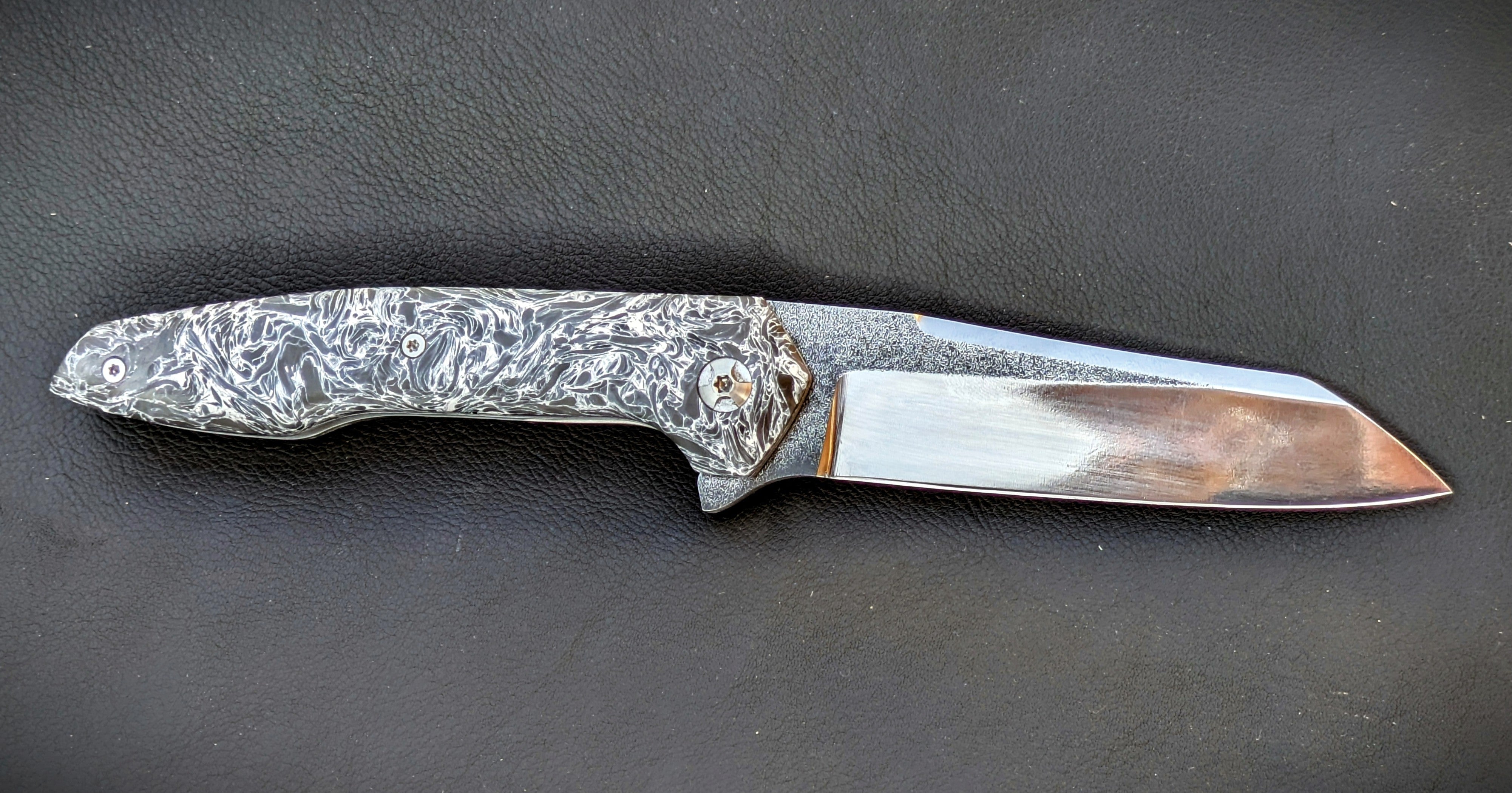 Couteau Pliant Artisanal | le Grasshopper