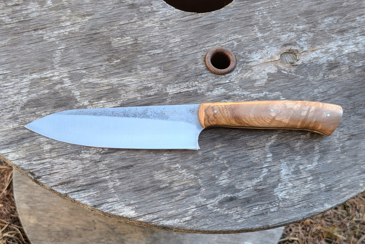 Couteau de Cuisine Artisanal | Le Santoku version XS
