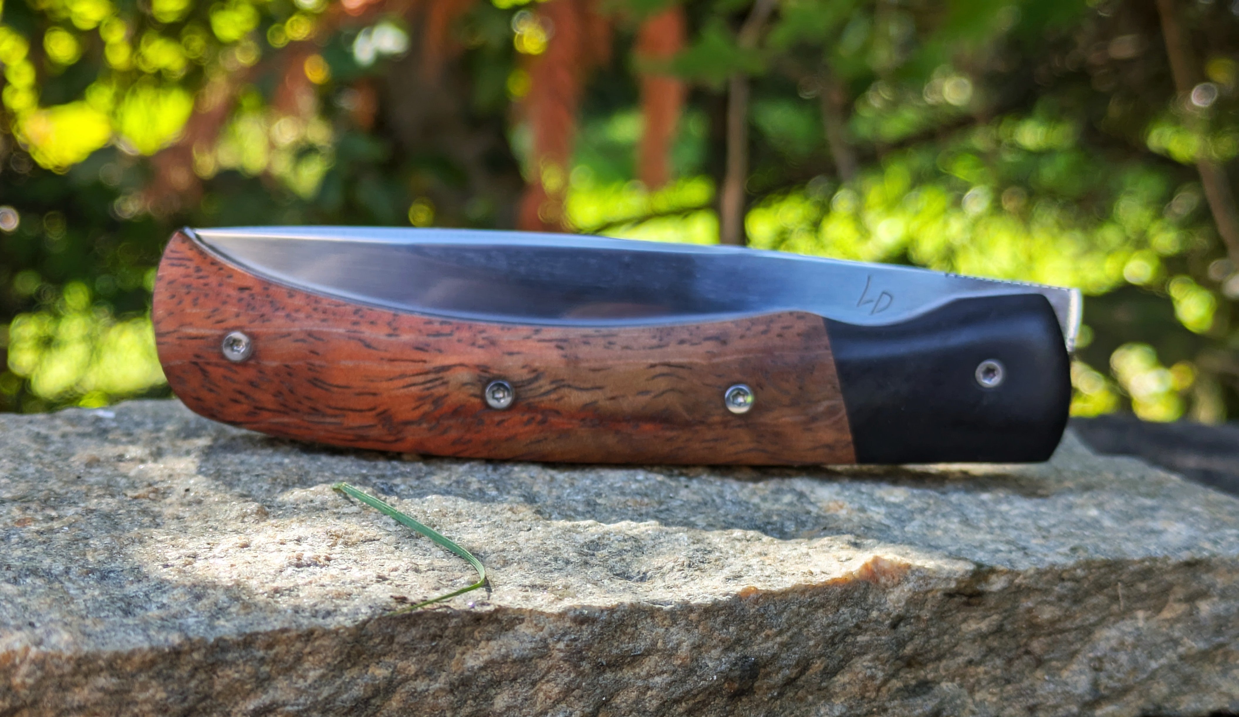 Couteau de poche pliant artisanal | Le Squale 2.0
