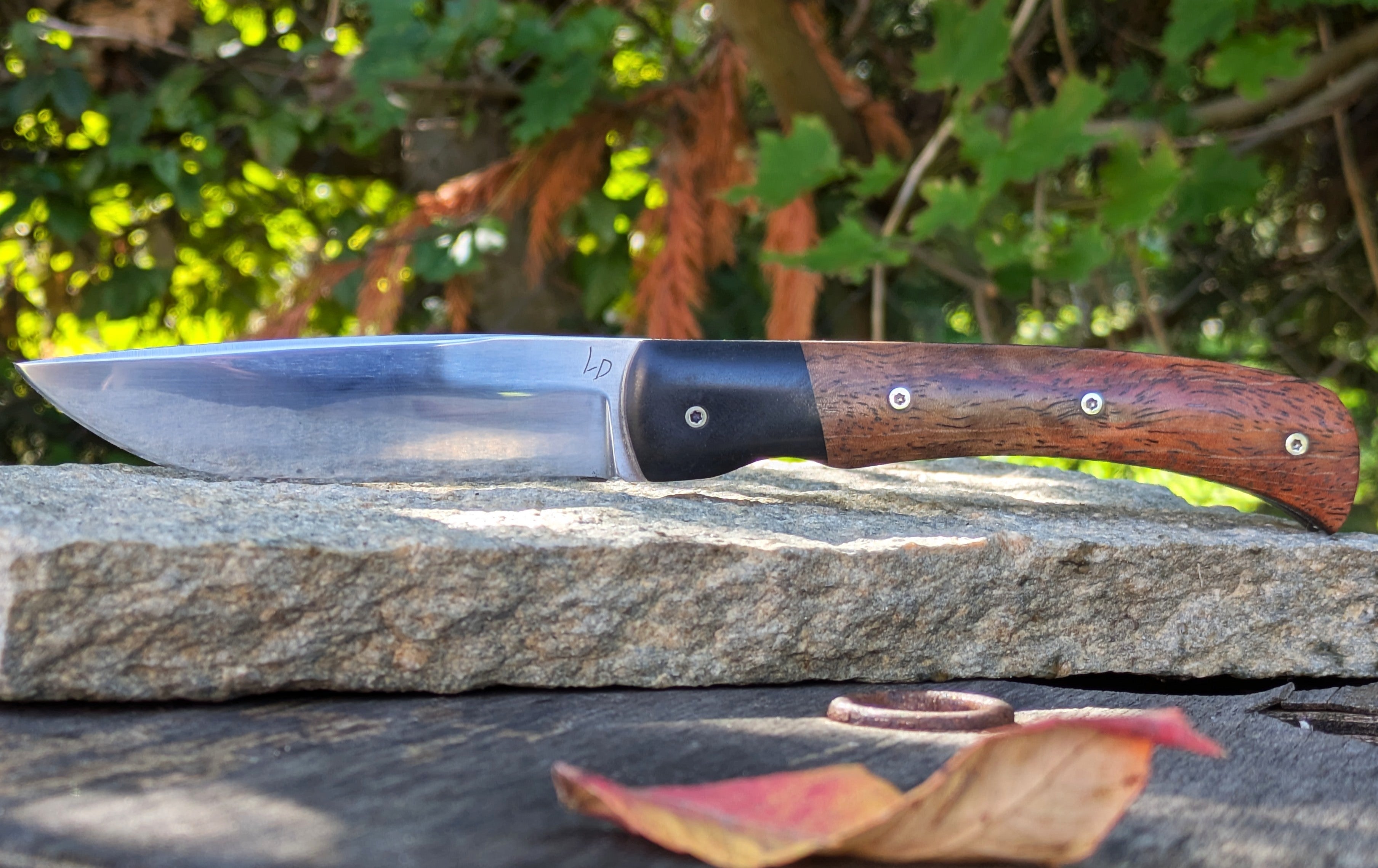 Couteau de poche pliant artisanal | Le Squale 2.0