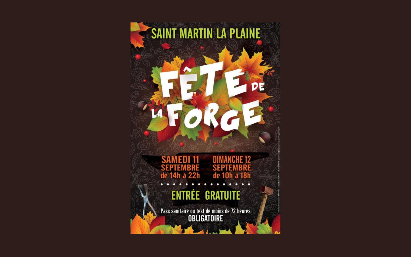 Fête de la Forge à St Martin la Plaine Loire 42